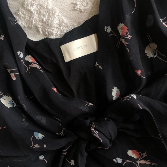 NWT CAPULET Janis floral bodysuit - Picture 3 of 8